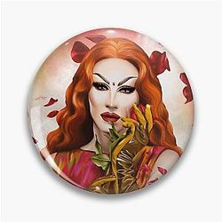 Sasha Velour So Emotional Pin