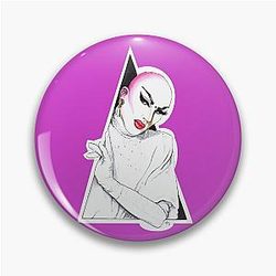 Sasha Velour Fan Art Pin