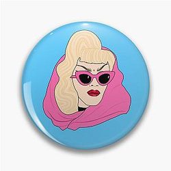 Sasha Velour Icon Pin