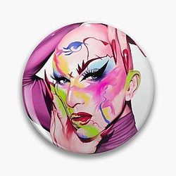 Sasha Velour - Transparent Pin