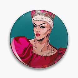 Sasha Velour Fan Art Pin