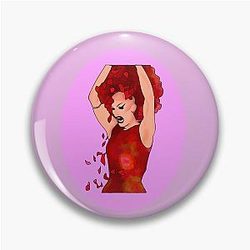 Sasha Velour - So Emotional Lip Sync Pin