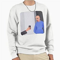 Sasha Velour Meme Pullover Sweatshirt