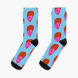 Sasha Velour - Pink Tall Socks