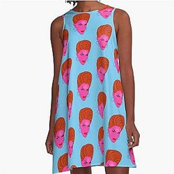 Sasha Velour - Pink A-Line Dress
