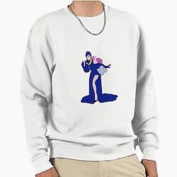 Sasha Velour Pullover Sweatshirt