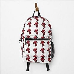 Sasha Velour in Red Backpack