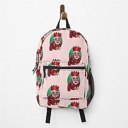 The Red Queen Sasha Velour Backpack
