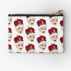 Sasha Velour Crown Pouch