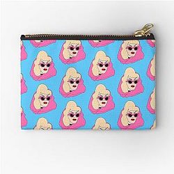Sasha Velour Zipper Pouch