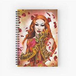 Sasha Velour Spiral Notebook