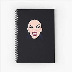Sasha Velour Spiral Notebook