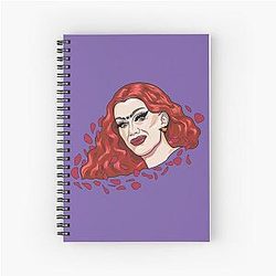 Sasha Velour Spiral Notebook