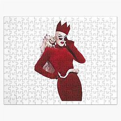 Sasha Velour in Red Jigsaw Puzzle