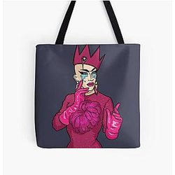 Sasha Velour Larger Dimensions All Over Print Tote Bag