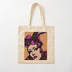 Sasha Velour Pop Art Cotton Tote Bag