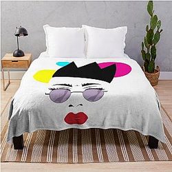 Sasha Velour Sexy Throw Blanket