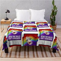 Sasha Velour from RuPaul's Drag Race Throw Blanket