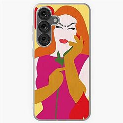 SASHA VELOUR CARD Samsung Galaxy Soft Case