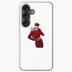 Sasha Velour in Red Samsung Galaxy Soft Case