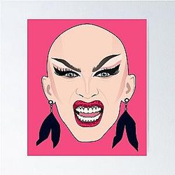Sasha Velour Growl Poster
