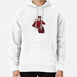 Sasha Velour in Red Pullover Hoodie