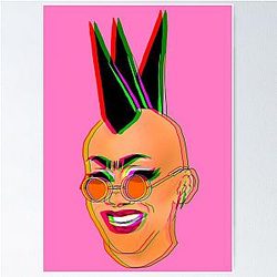 Sasha Velour - Glitch Poster