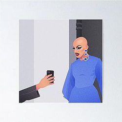 Sasha Velour Meme Poster