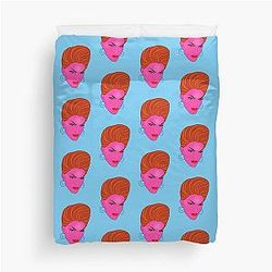 Sasha Velour Pink Duvet Cover