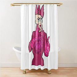 Sasha Velour - Larger Dimension Shower Curtain