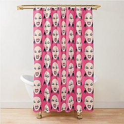 Sasha Velour Grow Shower Curtain