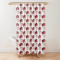 Sasha Velour Crown Shower Curtain