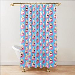 Sasha Velour Icon Shower Curtain