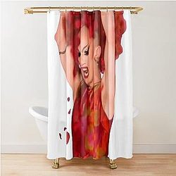 Sasha Velour So Emotional Shower Curtain