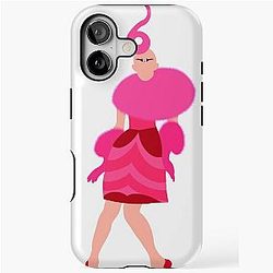 Sasha Velour in Pink iPhone Tough Case