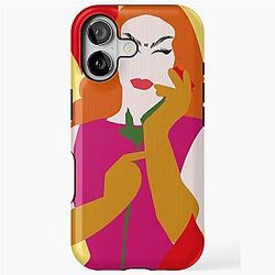 Sasha Velour Card iPhone Tough Case