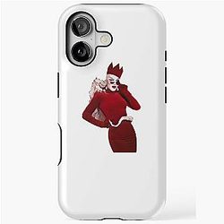 Sasha Velour in Red Velvet iPhone Tough Case