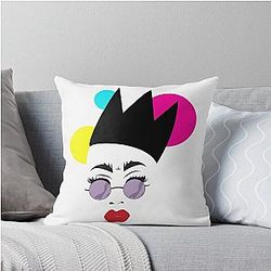 Sasha Velour Throw Pillow