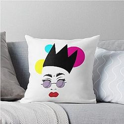 Sasha Velour Throw Pillow