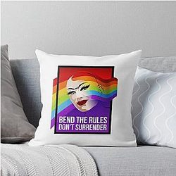 Sasha Velour from RuPaul's Drag Race Throw Pillow