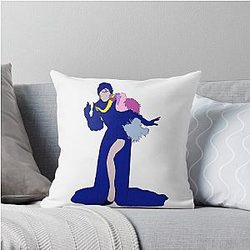 Sasha Velour Throw Pillow