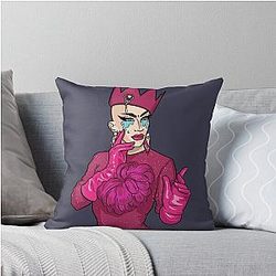 Sasha Velour Larger Throw Pillow