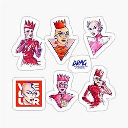 Sasha Velour Stickers Pack