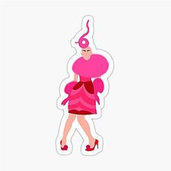 Sasha Velour Pretty Sticker