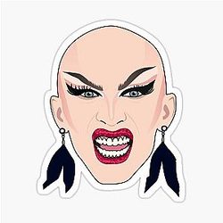 Sasha Velour Growler Sticker