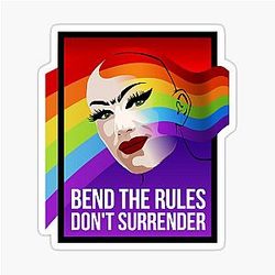 Sasha Velour from RuPaul's Drag Race Sticker