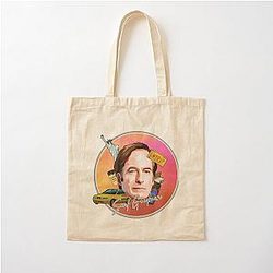 Saul Goodman Retro Art Cotton Tote Bag