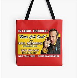 Better Call Saul Breaking Bad Saul Goodman Billboard Tote Bag