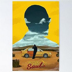 Saul Goodman and Gus Fring Art Poster
