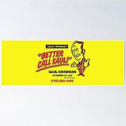 Better Call Saul Saul Goodman Breaking Bad Poster